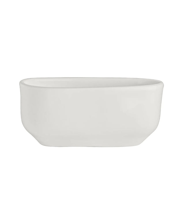 Hộp Đựng Đường Homer Laughlin HL6616000 Hình Chữ Nhật - Sứ, Trắng