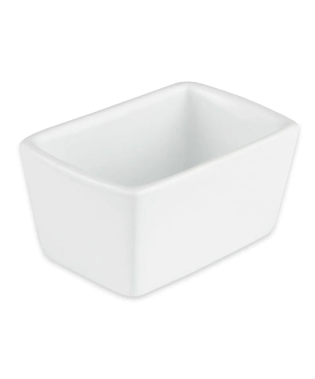 Hộp Đựng Đường Libbey 911194504 Hình Chữ Nhật - Sứ, Aluma White