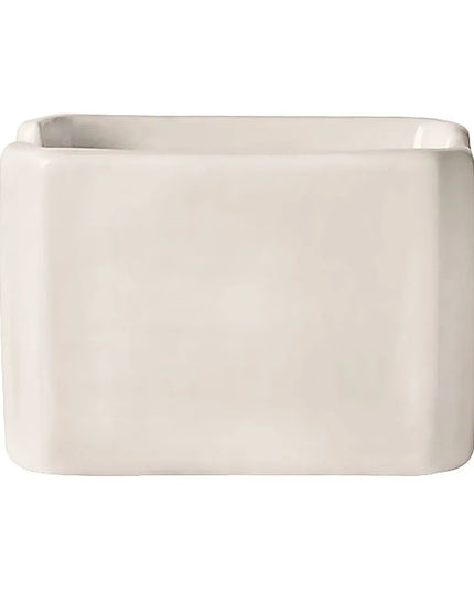 Hộp Đựng Đường Libbey SPH-716-W Hình Chữ Nhật - Sứ, Trắng Sáng