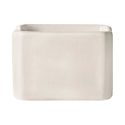 Hộp Đựng Đường Libbey SPH-716-W Hình Chữ Nhật - Sứ, Trắng Sáng