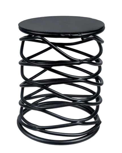 Hộp Đựng Đường Tròn Tablecraft BK155 Kim Loại Màu Đen