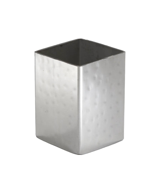 Hộp Đựng Đường Vuông American Metalcraft HMSPT5 Thép Không Gỉ Vân Gò Màu Bạc