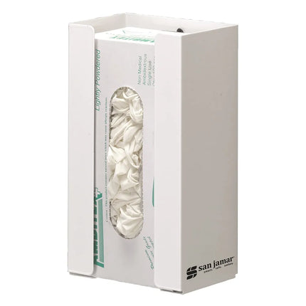 Hộp Đựng Găng Tay Gắn Tường San Jamar G0802 1 Hộp - Thép Trắng