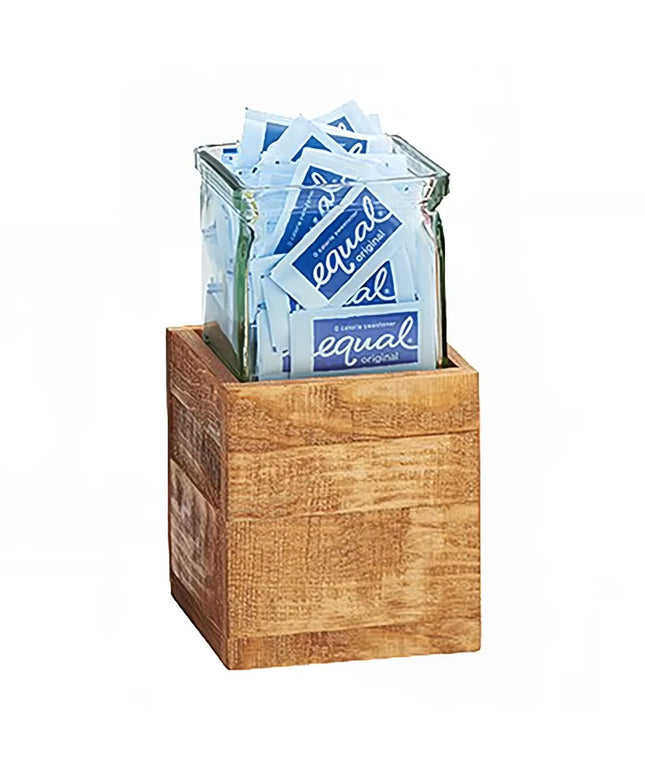 Hộp Đựng Gia Vị Vuông 1 Ngăn Cal-Mil 3427-5-99 - Trong/Nâu