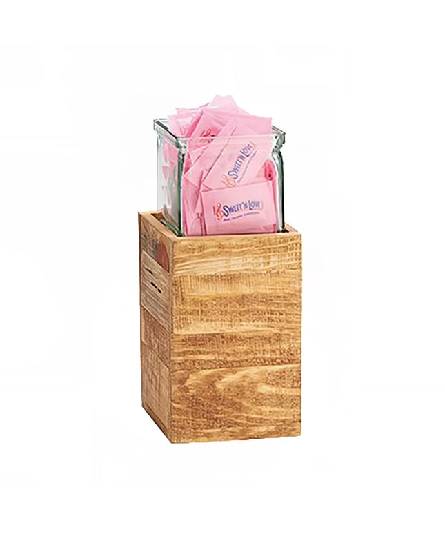 Hộp Đựng Gia Vị Vuông 1 Ngăn Cal-Mil 3427-7-99 - Trong/Nâu