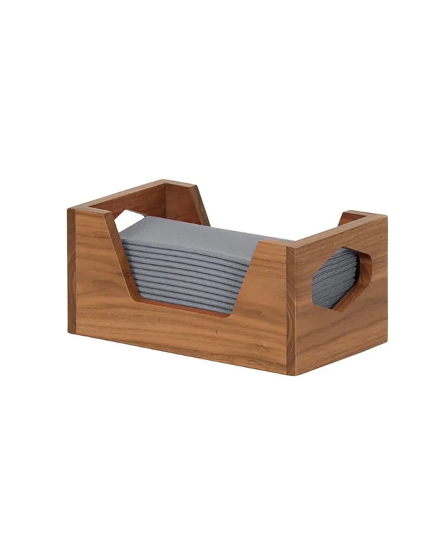 Hộp Đựng Khăn Ăn Chữ Nhật Cal-Mil 3810-78 22.9 x 12.7 cm, Gỗ Óc Chó