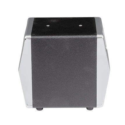 Hộp Đựng Khăn Ăn Để Bàn Vollrath 6509-06, 2 Mặt, Mặt Chrome, Đen