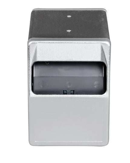 Hộp Đựng Khăn Ăn Để Bàn Vollrath 6509-06, 2 Mặt, Mặt Chrome, Đen