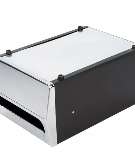 Hộp Đựng Khăn Ăn Để Quầy Vollrath 6512-06, Mặt Chrome, Đen