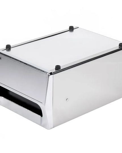 Hộp Đựng Khăn Ăn Để Quầy Vollrath 6512-28, Mặt Chrome, Inox