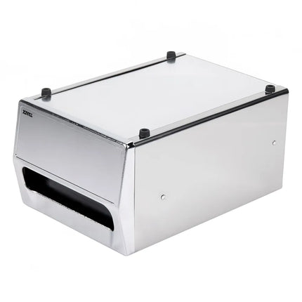 Hộp Đựng Khăn Ăn Để Quầy Vollrath 6512-28, Mặt Chrome, Inox