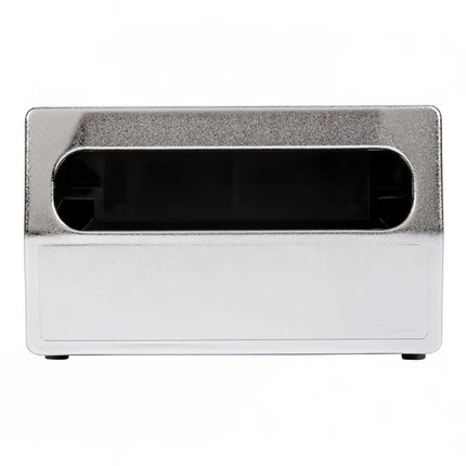 Hộp Đựng Khăn Ăn Để Quầy Vollrath 6513-06, Mặt Trước Mạ Chrome, Đen