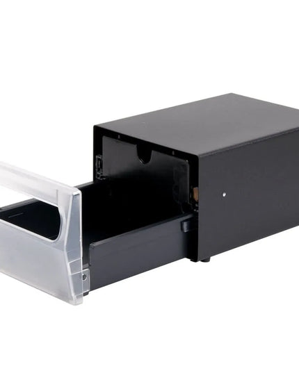 Hộp Đựng Khăn Ăn Để Quầy Vollrath 7512-06, 29.8 x 20.3 x 15.2 cm, Mặt Trong Suốt, Đen