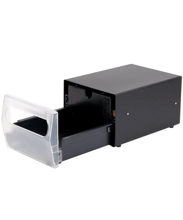 Hộp Đựng Khăn Ăn Để Quầy Vollrath 7512-06, 29.8 x 20.3 x 15.2 cm, Mặt Trong Suốt, Đen