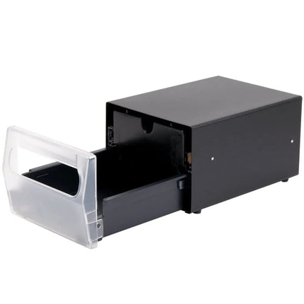 Hộp Đựng Khăn Ăn Để Quầy Vollrath 7512-06, 29.8 x 20.3 x 15.2 cm, Mặt Trong Suốt, Đen