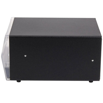 Hộp Đựng Khăn Ăn Để Quầy Vollrath 7512-06, 29.8 x 20.3 x 15.2 cm, Mặt Trong Suốt, Đen