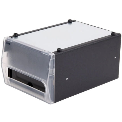 Hộp Đựng Khăn Ăn Để Quầy Vollrath 7512-06, 29.8 x 20.3 x 15.2 cm, Mặt Trong Suốt, Đen