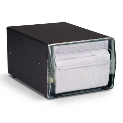 Hộp Đựng Khăn Ăn Để Quầy Vollrath 7512-06, 29.8 x 20.3 x 15.2 cm, Mặt Trong Suốt, Đen