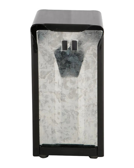 Hộp Đựng Khăn Ăn Gấp Cao San Jamar H900BK 150 Tờ, Để Bàn, 2 Mặt, Đen & Inox