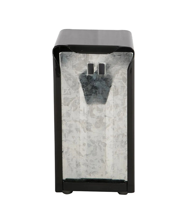 Hộp Đựng Khăn Ăn Gấp Cao San Jamar H900BK 150 Tờ, Để Bàn, 2 Mặt, Đen & Inox