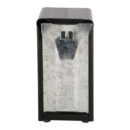 Hộp Đựng Khăn Ăn Gấp Cao San Jamar H900BK 150 Tờ, Để Bàn, 2 Mặt, Đen & Inox