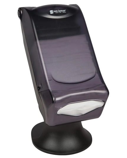 Hộp Đựng Khăn Ăn Gấp Đầy San Jamar H5005STBK 450 Tờ, Để Bàn, Đứng Độc Lập, Black Pearl