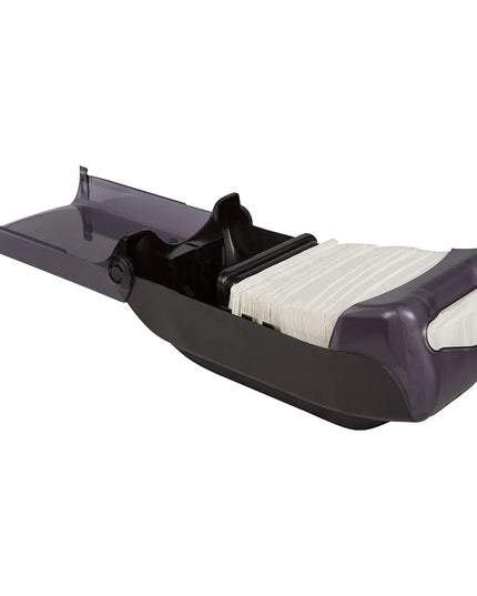 Hộp Đựng Khăn Ăn Minifold Để Quầy San Jamar H5000TBK 450 Tờ, Đen Ngọc Trai
