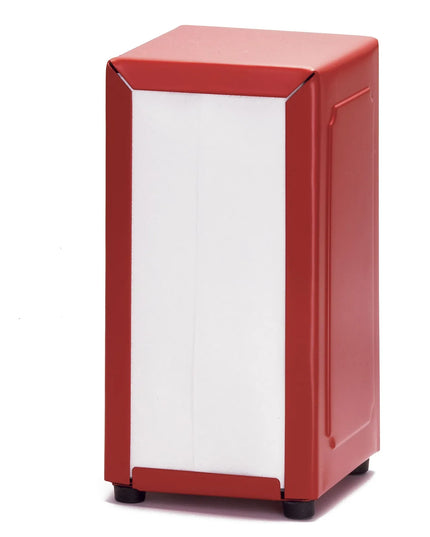Hộp Đựng Khăn Ăn Tablecraft 2211 12.1 x 9.8 x 19.1 cm, Cỡ Đầy Đủ, Đỏ