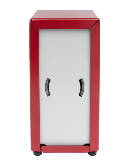 Hộp Đựng Khăn Ăn Tablecraft 2211 12.1 x 9.8 x 19.1 cm, Cỡ Đầy Đủ, Đỏ