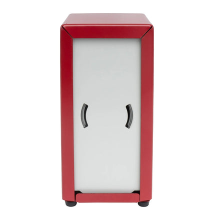 Hộp Đựng Khăn Ăn Tablecraft 2211 12.1 x 9.8 x 19.1 cm, Cỡ Đầy Đủ, Đỏ