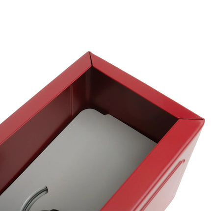 Hộp Đựng Khăn Ăn Tablecraft 2211 12.1 x 9.8 x 19.1 cm, Cỡ Đầy Đủ, Đỏ