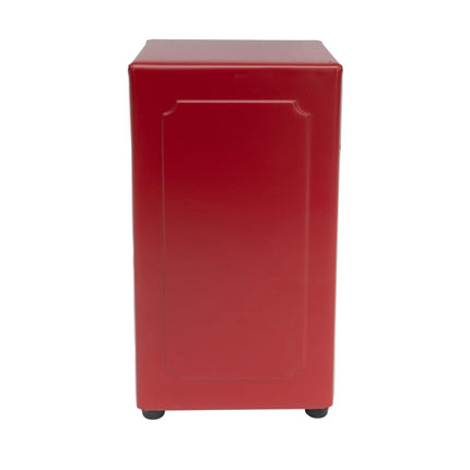 Hộp Đựng Khăn Ăn Tablecraft 2211 12.1 x 9.8 x 19.1 cm, Cỡ Đầy Đủ, Đỏ