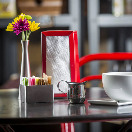 Hộp Đựng Khăn Ăn Tablecraft 2211 12.1 x 9.8 x 19.1 cm, Cỡ Đầy Đủ, Đỏ