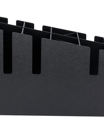 Hộp Đựng Khăn Ăn Vollrath CTNCLS-06 100 Tờ, Kèm Ngăn Ly, Nắp & Ống Hút, 22.9 x 38.6 cm, Nhựa, Đen