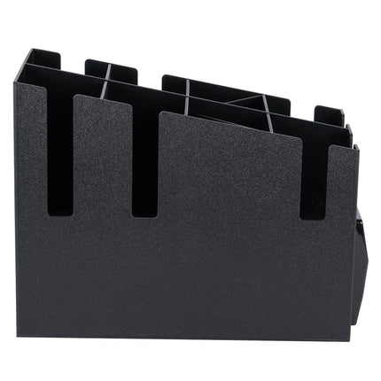 Hộp Đựng Khăn Ăn Vollrath CTNCLS-06 100 Tờ, Kèm Ngăn Ly, Nắp & Ống Hút, 22.9 x 38.6 cm, Nhựa, Đen