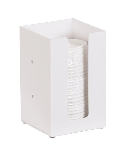 Hộp Đựng Khăn Ăn Vuông Cal-Mil 299-15 13.3 cm, Nhựa ABS Trắng
