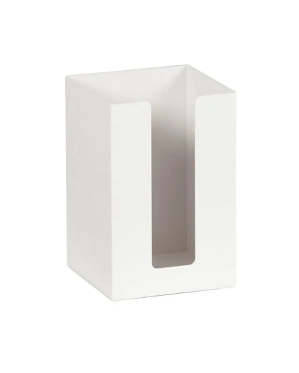 Hộp Đựng Khăn Ăn Vuông Cal-Mil 635-15 14 cm, Nhựa ABS Trắng