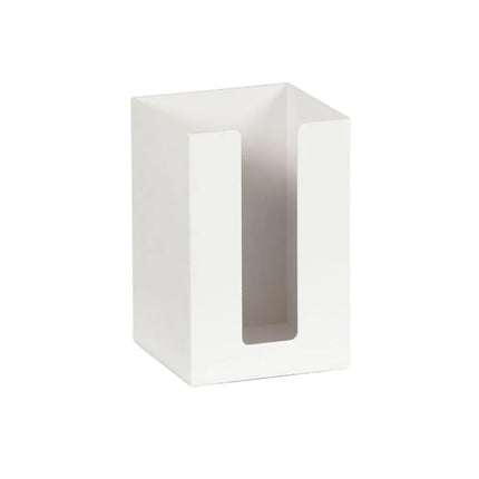Hộp Đựng Khăn Ăn Vuông Cal-Mil 635-15 14 cm, Nhựa ABS Trắng