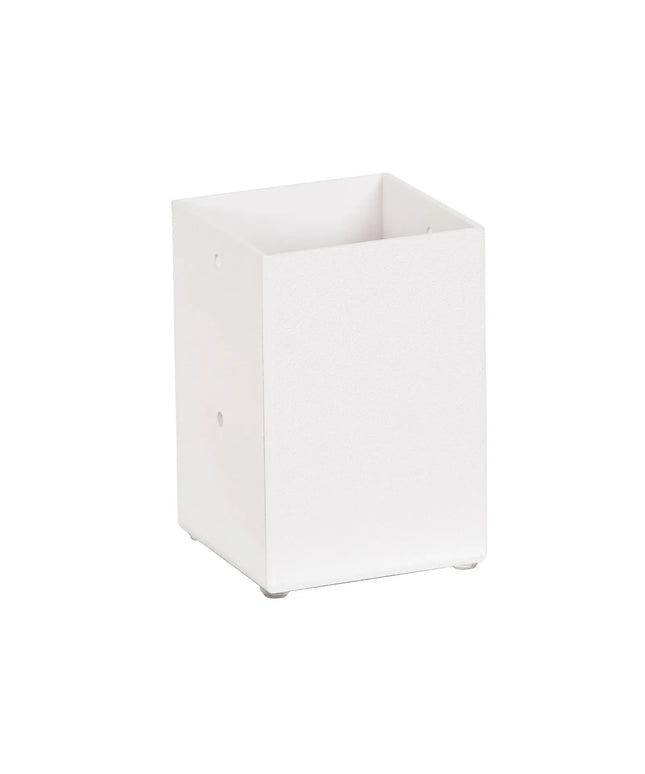 Hộp Đựng Khăn Ăn Vuông Cal-Mil 787-15 10.8 cm, Nhựa ABS Trắng