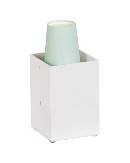 Hộp Đựng Khăn Ăn Vuông Cal-Mil 787-15 10.8 cm, Nhựa ABS Trắng