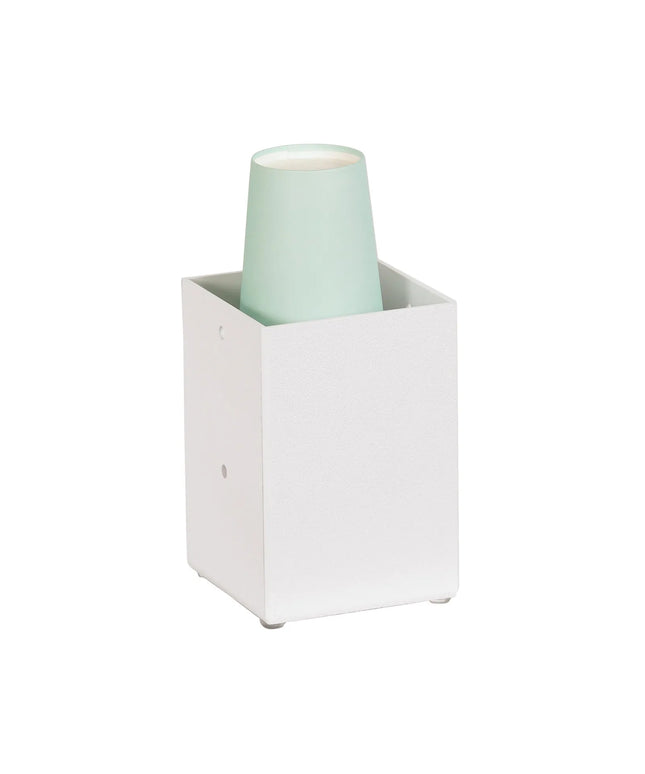 Hộp Đựng Khăn Ăn Vuông Cal-Mil 787-15 10.8 cm, Nhựa ABS Trắng