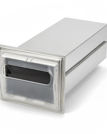 Hộp Đựng Khăn Giấy Âm Quầy Vollrath 6525-13 Sức Chứa 500 Tờ - Mặt Trong Suốt, Inox