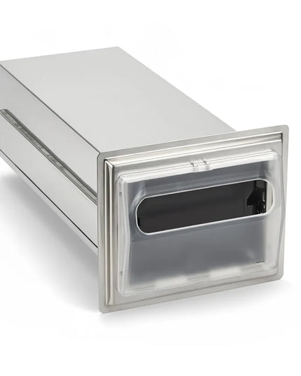 Hộp Đựng Khăn Giấy Âm Quầy Vollrath 6525-13 Sức Chứa 500 Tờ - Mặt Trong Suốt, Inox