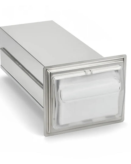 Hộp Đựng Khăn Giấy Âm Quầy Vollrath 6525-13 Sức Chứa 500 Tờ - Mặt Trong Suốt, Inox