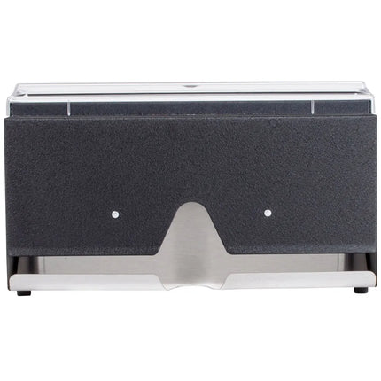 Hộp Đựng Ống Hút 1 Mặt Vollrath 3805-06 Sức Chứa 200 Ống, Màu Đen