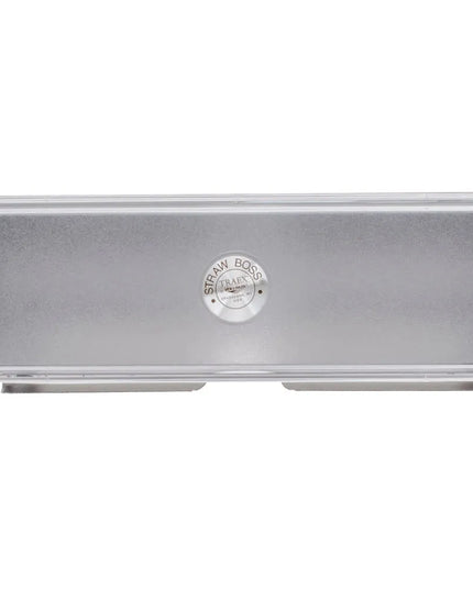 Hộp Đựng Ống Hút 1 Mặt Vollrath 3805-28 Sức Chứa 200 Ống, Màu Bạc
