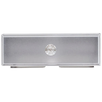 Hộp Đựng Ống Hút 1 Mặt Vollrath 3805-28 Sức Chứa 200 Ống, Màu Bạc