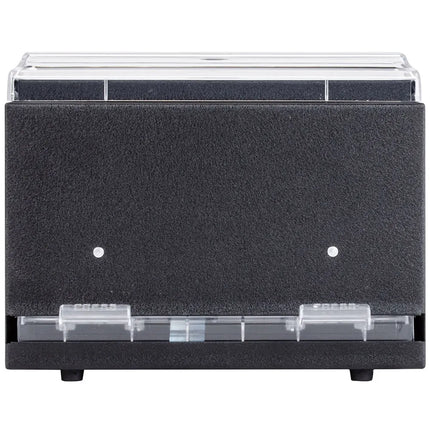 Hộp Đựng Ống Hút 1 Mặt Vollrath 3825-06 Sức Chứa 250 Ống, Màu Đen