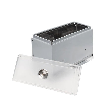 Hộp Đựng Ống Hút 1 Mặt Vollrath 3825-28 Sức Chứa 250 Ống, Inox