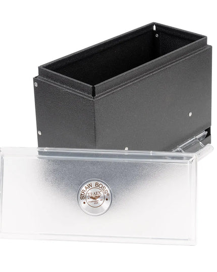 Hộp Đựng Ống Hút 1 Mặt Vollrath 3835-06 Sức Chứa 250 Ống, Màu Đen